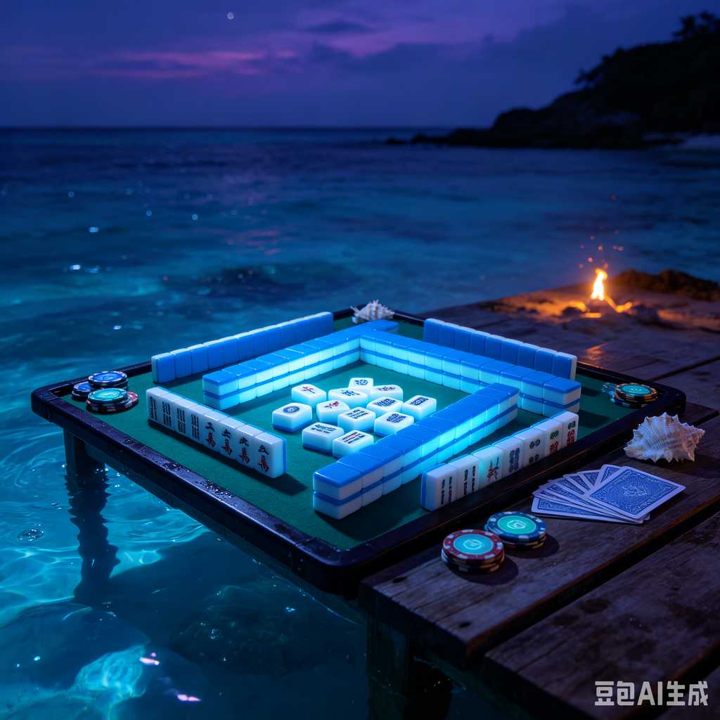 glossy mahjong tiles
