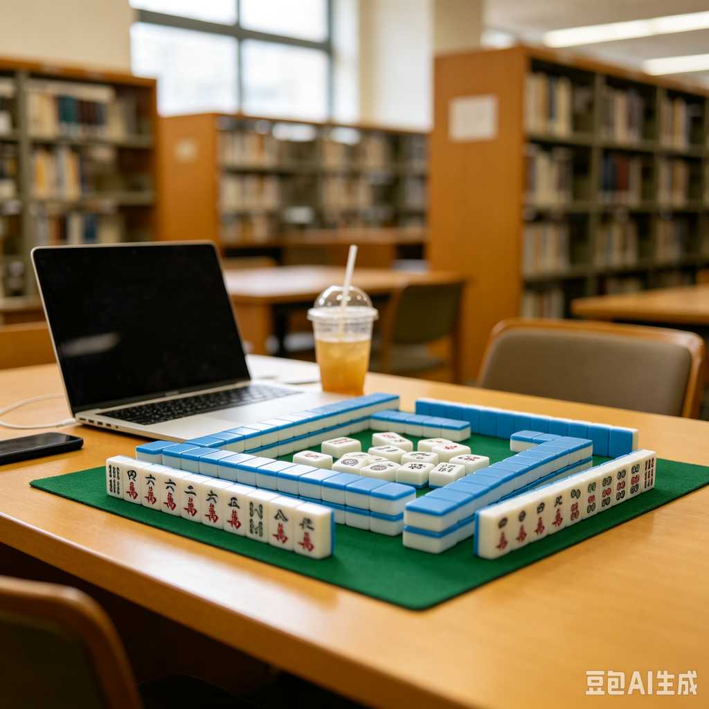 traditional oriental mahjong tiles