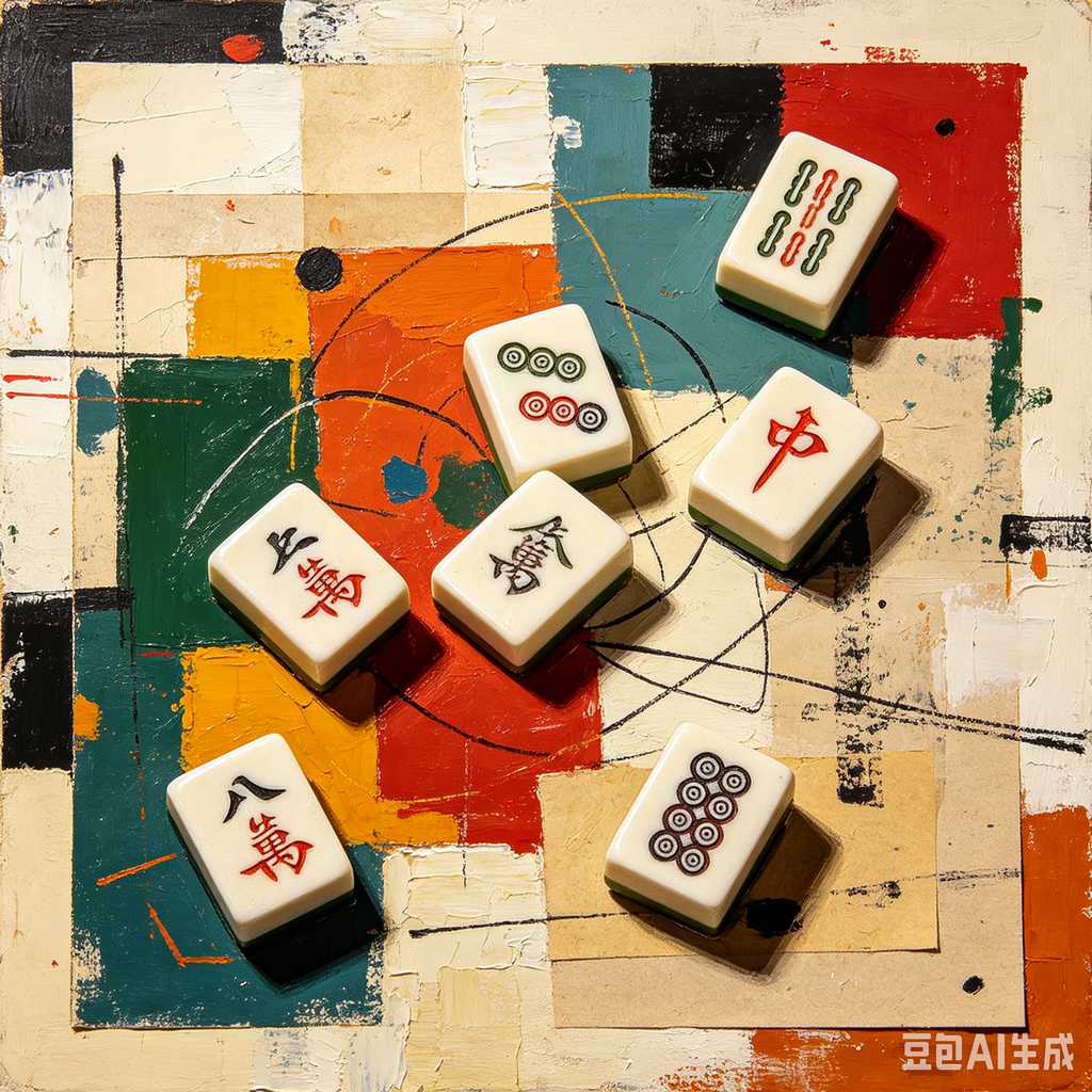 two tone mahjong set design