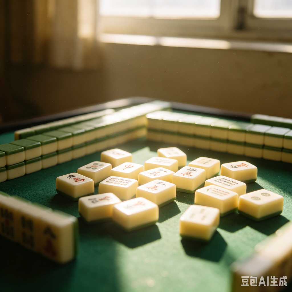 decorative mahjong tiles set
