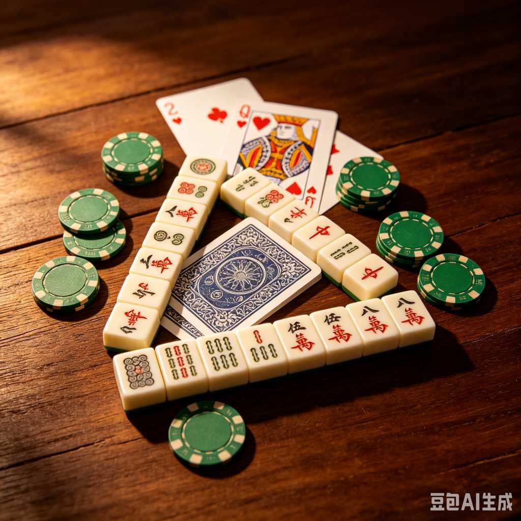 simple text mahjong tiles